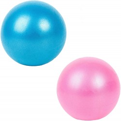 Ballons de gym rose bleu Slosy 25 cm 