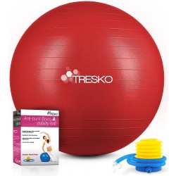 Ballon de gym TRESKO 55 cm - 65 cm - 75 cm - 85 cm 