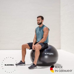Ballon de gym noir BLACKROLL 65 cm 
