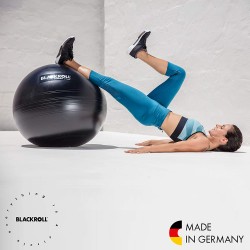 Ballon de gym noir BLACKROLL 65 cm 