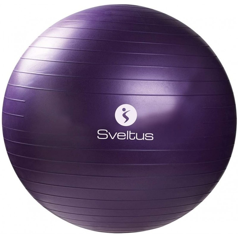 Ballon de gym violet Sveltus 75 cm 