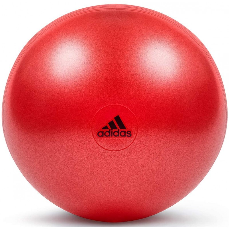 Ballon de gym (rouge - gris) Adidas 65 cm - 75 cm 
