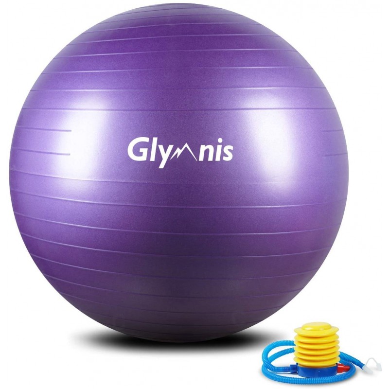 Ballon de gym Glymnis 55 cm - 65 cm - 75 cm 