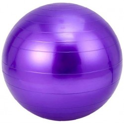 Ballon de gym violet xuew 65 cm 