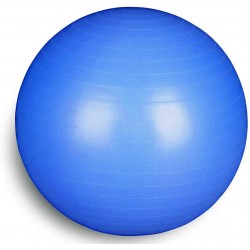Ballon de gym bleu FFitness 85 cm 