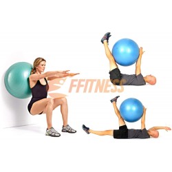 Ballon de gym bleu FFitness 85 cm 