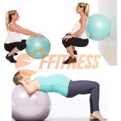 Ballon de gym bleu FFitness 85 cm 