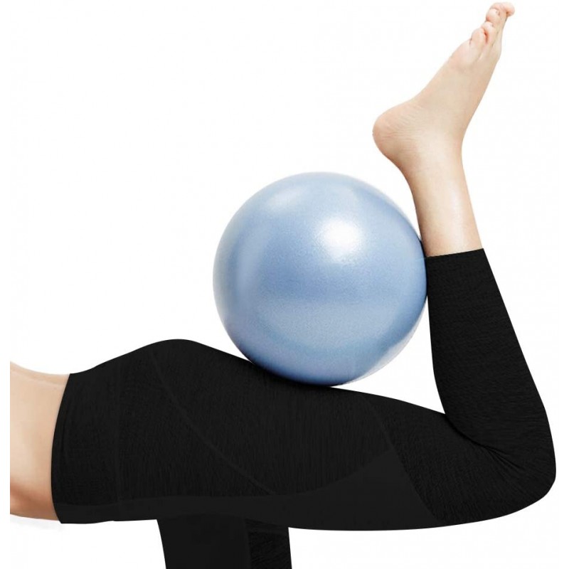 Ballon de gym bleu Hually 25 cm 
