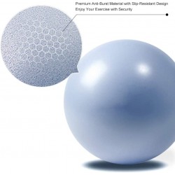 Ballon de gym bleu Hually 25 cm 